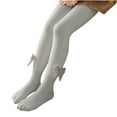 thumbnail image 5 of NAISIBABY Toddler Girls Tights, Comfy Knitted Stretch Kids Winter Leggings Pantyhose Gray 4-6T, 5 of 8