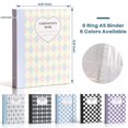 thumbnail image 5 of Carpeta A5, Soporte Para Tarjetas Fotográficas Kpop, Libro, Carpeta Para Tarjetas Fotográficas Kpop De 6 Anillas, Mini Álbum De Fotos De 2,5 X 3,5 Pulgadas Con 240 Bolsillos Para Fundas Para Tarjetas,, 5 of 5