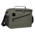 thumbnail image 3 of Dualoai Insulated Cooler Bag Oxford Cloth Thermal Storage for Outdoors Travel Picnic Green, 3 of 9