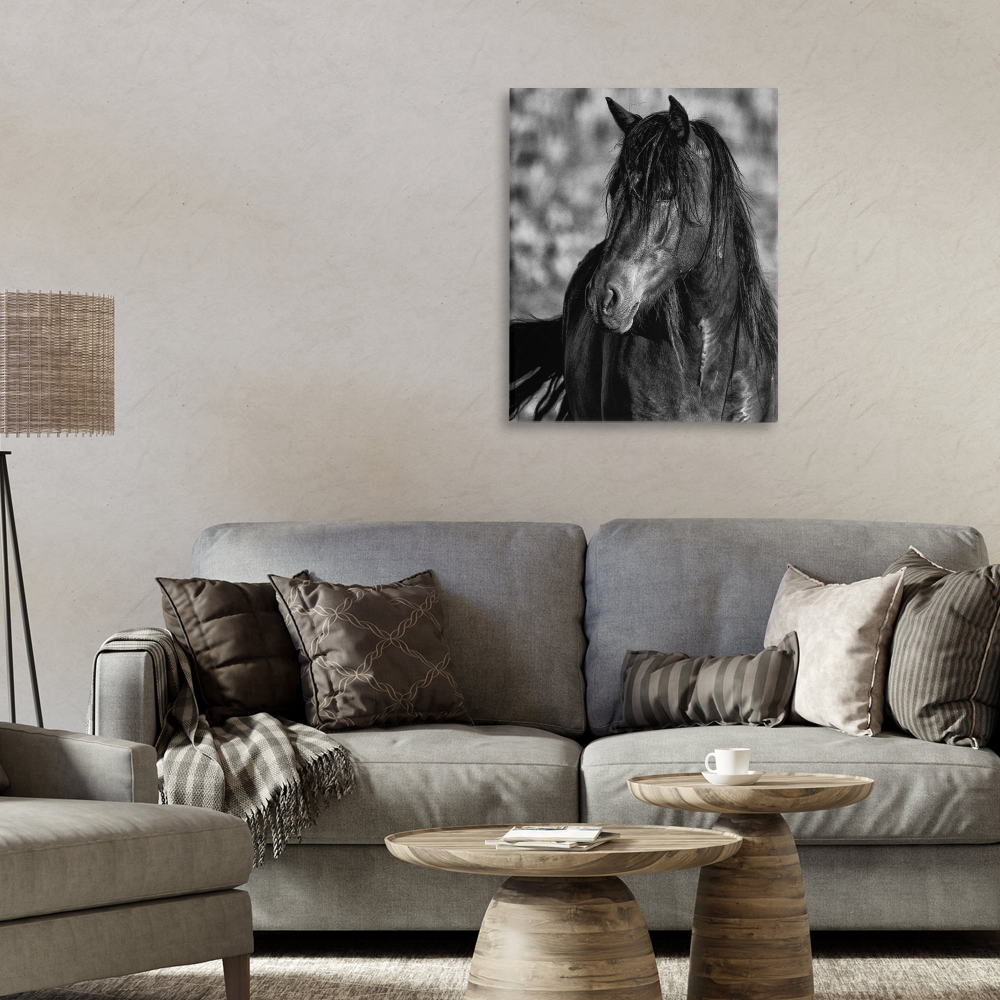 Stupell Industries Beauty In Black Canvas Wall Art, design by Tim West