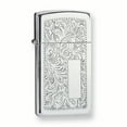 thumbnail image 5 of Zippo Slim High Polish Chrome Venetian Pocket Lighter, 5 of 5