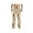 Color11, variant on CROPD Gingerbread Christmas Pajama Pants Mens Lounge Pants Straight-Fit Men Pajama Bottoms with Drawstring and Pockets