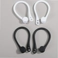 thumbnail image 3 of 2 Pairs Comfortable Earphone Ear Hooks Silicone Earbuds Covers Anti Holders Compatible with AirPods for Running Jogging Cycling, 3 of 3