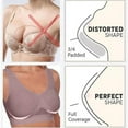 thumbnail image 4 of SMihono Breathable Cooling Lift-Up Air Bra 2025 Stylish Anti-Sagging Sports Bras for Women Plus Size Wireless Mesh High Support Bras Khaki XXL, 4 of 4