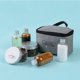 thumbnail image 3 of Juego de 6 frascos para condimentos con bolsa de transporte, organizador de cocina para salsas y condimentos, tarro de especias portátil, 3 of 8