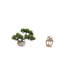 thumbnail image 5 of Bonsái Artificial, Estatua Abstracta De Pareja, Planta Artificial, Escultura De Resina, Figura De Vegetación, Colección Creativa De Bonsáis, Decoración De Escritorio, Centro De Mesa Para, 5 of 8