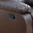 thumbnail image 5 of MAYEERTY Power Recliner Chair, Breathable Leather Electric Reclining Chair with Adjustable Backrest for Living Room, Brown, 5 of 9