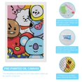 thumbnail image 3 of BT21 Kits de Pintura de Diamantes para Adultos 5D DIY Diamond Art Kits Full Drill Diamond Dots para Regalo Decoración de Pared y Relajación Artes de Gemas 20*30cm, 3 of 6
