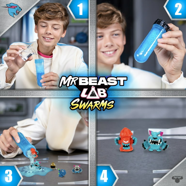 MrBeast Lab Swarms Lab 12 Pack, 1 Inch MrBeast Themed Swarms