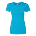 thumbnail image 1 of Next Level Camiseta CVC Crew para mujer L Turquesa Siguiente nivel 6610, 1 of 1