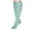 Green, variant on COM1950s Men's Running Socks, Mens Casual Solid Running Fitness Plus Extra Large Nylon Nurse High Socks, and 1 Socks Men