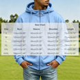 thumbnail image 3 of Fanshiluo Men's Hooded Full Zip Multi-Pocket Sweatshirt, Long Sleeve Casual Warm Jacket,Size S-3XL, 3 of 9