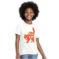 thumbnail image 3 of Vintage Halloween Scaredy Cat Cute Girls Kids T Shirt Tees Teen Brisco Brands XS, 3 of 6