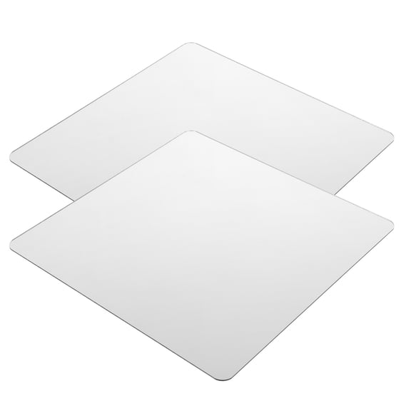 Hytrove Bathroom Mirror 2Pcs Silver