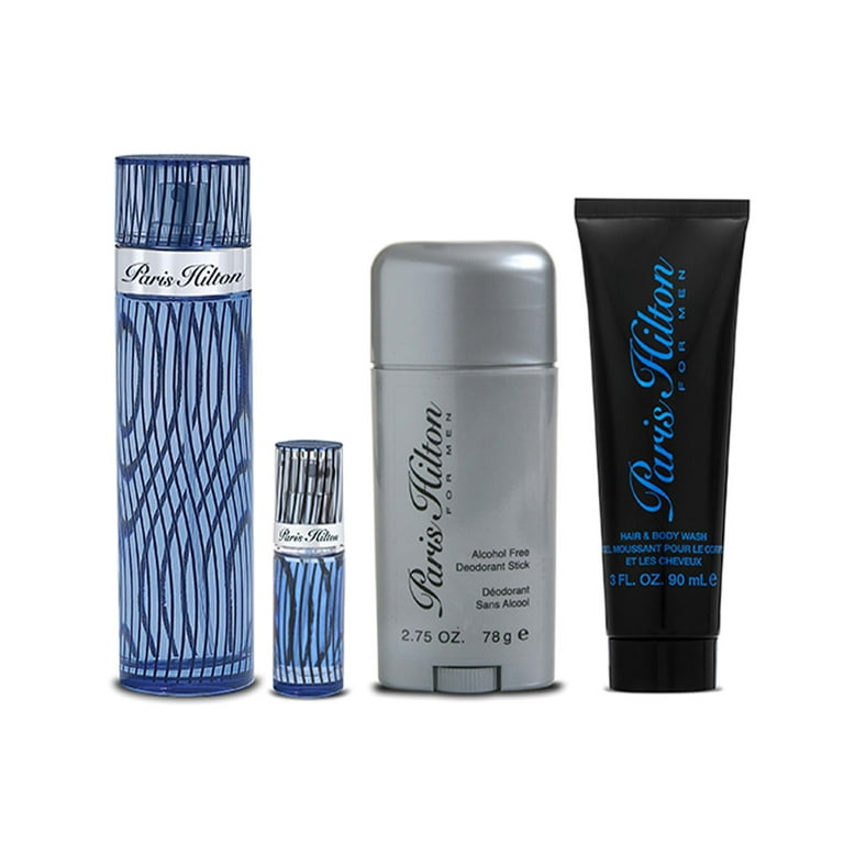 Paris Hilton Cologne Gift Set for Men, 4 Pieces - Walmart.com
