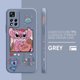 thumbnail image 3 of Case For Redmi Note 12 11 11T 11R 11E 10 9 8 7 7S PRO PLUS 4G 5G Simple Liquid silicone Case Cartoon Lilo & Stitch Angel, 3 of 5