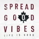 Life is Good Men's Spread Good Vibes Crusher Tee – image 2 sur 2