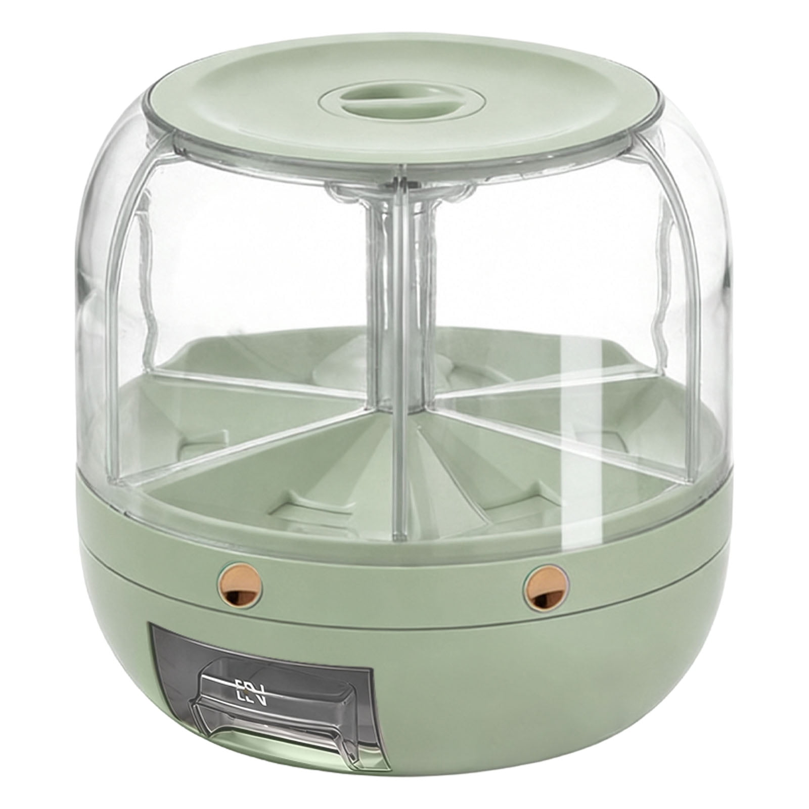 Candy Machine Dispenser,Valentine Candy Dispenser,Gift Mini Gumball Vending Machine Grain Dispenser with Lid Automatic Snack Jelly Bean Holder Plastic Jar Container with Lid(Light Green)