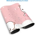 thumbnail image 4 of Cute Desk Mat Kawaii Mousepad Anime Aesthetics Desk Pad XXL Cute Checke and Mouse Pad Computer Keyboard Mat Office Desk Pad Protector .;X.;, 4 of 7