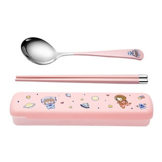 Sanrio Cutlery Set Stainless Steel Spoon Fork Food Shears Scissors