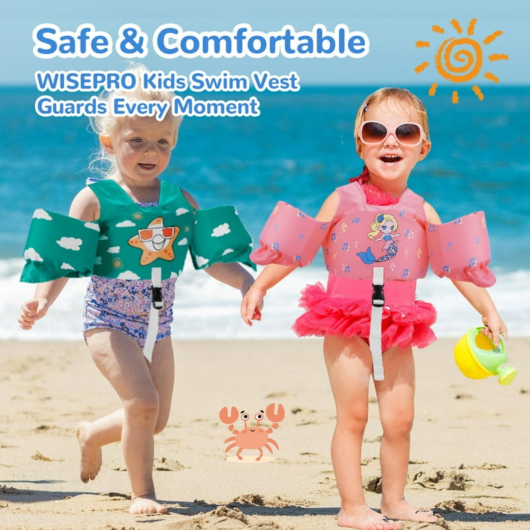 Uniwell USCG Approved Kids Life Jacket 33 55 lbs Multiple Fun Designs Available Starfish Walmart