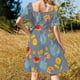 thumbnail image 5 of Vestido de manga corta con diseño de dreidel de Hanukkah / Chanukah Ropa Tendencia de ropa de mujer Vestidos de moda para mujer Vestido, 5 of 7