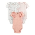thumbnail image 2 of Carter's Child of Mine Baby Girl Bodysuit and Pants Outfit Set, 5-Piece, Preemie-24M, 2 of 3