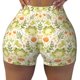 thumbnail image 2 of Fotbe Frogs And Botanical Shorts Sin Costuras – Shorts Deportivos de Cintura Alta para Mujer, Elásticos para Gimnasio, Yoga, Running o Ciclismo-Small, 2 of 8