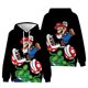 thumbnail image 1 of Sudadera con capucha de Super Mario Bros para cosplay para adultos y niños, disfraz de Bowser, Yoshi, Peach, Luigi, sudadera con capucha con estampado 3D para hombres y mujeres, 1 of 5