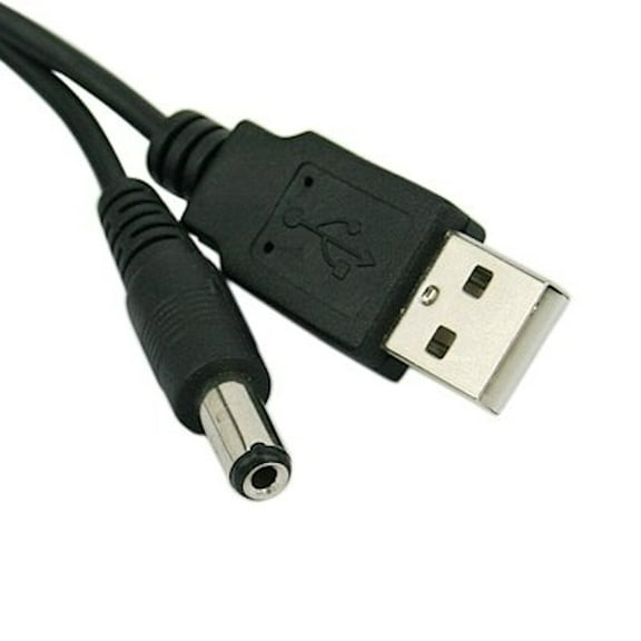 My Cable Mart 3' Cord Power Cable, Black
