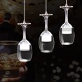 thumbnail image 1 of Lampe Suspendue Moderne Minimaliste Créative en Verre à Vin LED pour Plafond, Luminaire, Lustre, 1 of 8