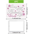 thumbnail image 3 of Living My Blessed Life Bling Rhinestone Iron on Hotfix Transfer Decal Bling Rhinestone Sticker Heat Transfer Patch Clothing Repair Applique for T-Shirt Clothing Pants Bags Colorful, 3 of 7