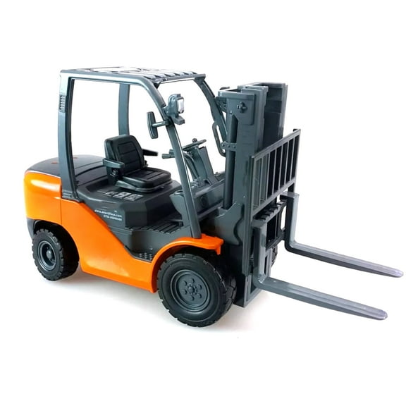NATEFEMIN Collectible Forklift Truck Model 1:20 Scale Diecast Alloy 7.4” Length with Simulated Box