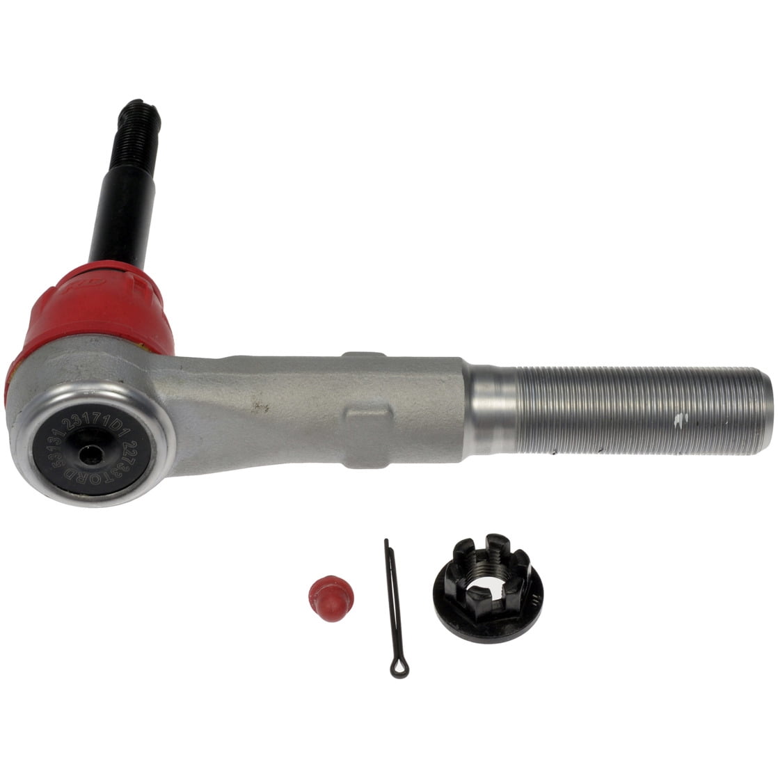 Dorman TO85252RD Front Right Outer (Pitman Arm to Steering Arm) Steering Tie Rod End for Specific Ford Models
