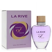 La Rive Wave of Love by La Rive Eau De Parfum Spray 3 oz for Women Pack of 2