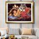 thumbnail image 2 of 30x40cm Niños Adultos 5d Diy Diamond Art Painting Set - Lobo Y Belleza, Manualidades De Bordado De Diamantes Completos, Pintura De Diamantes De Diamantes De Imitación De Cristal De Lienzo, 2 of 5