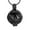 Black/Steel, variant on Sphere Cremation Pendant Small Urns For Ashes Keepsake Urn Necklace mini urns