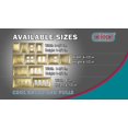 thumbnail image 2 of Placa de Pared KnobDeals 31191 Ámbar Dorado Acero Duradero, 2 of 6