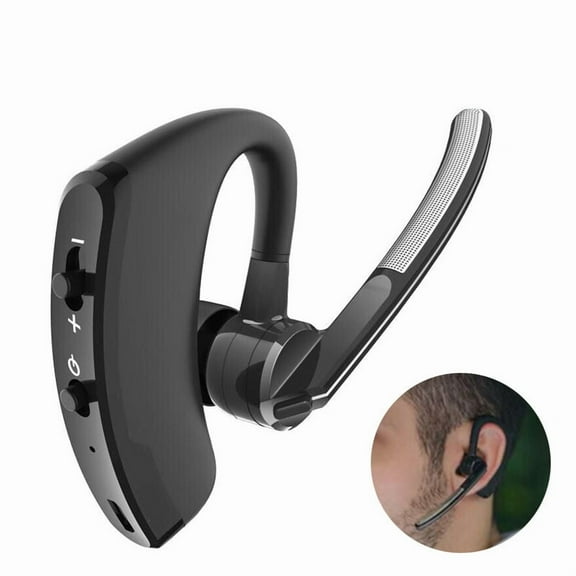 Bluetooth Earpiece Headset for Phone Calls with Mic and Noise Reduction,for Work, Driving, Computer Tasks