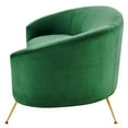 thumbnail image 6 of Sofa, Green, Velvet, Modern Contemporary, Mid Century Living Hotel Lounge Cafe Lobby, 6 of 8