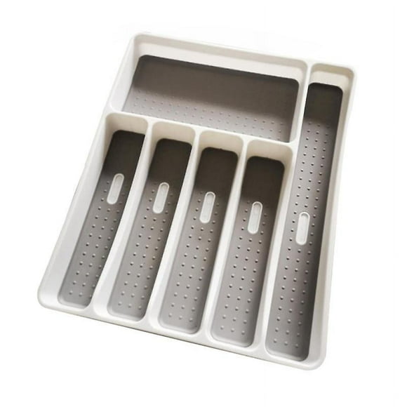 1 organizador de cucharas con cajón.