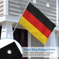 thumbnail image 4 of German Germany Flag 4x6 Ft Outdoor Double Sided German Country Flag Polyester Cloth with 2 Brass Grommets, 4 of 8