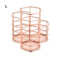 thumbnail image 3 of Maytalsory Easy Access Stationery Storage Container For Office And Home Multi-functional Makeup Brushes Storage rose gold L(14.5*12*7.5cm) 1Set, 3 of 6