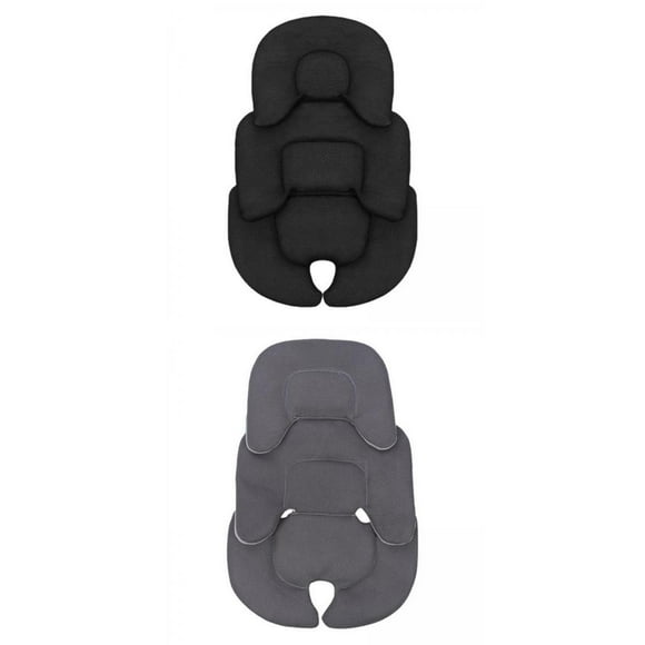 Cojín de inserción para asiento de 2 piezas, de almohadilla de apoyo para bebé
