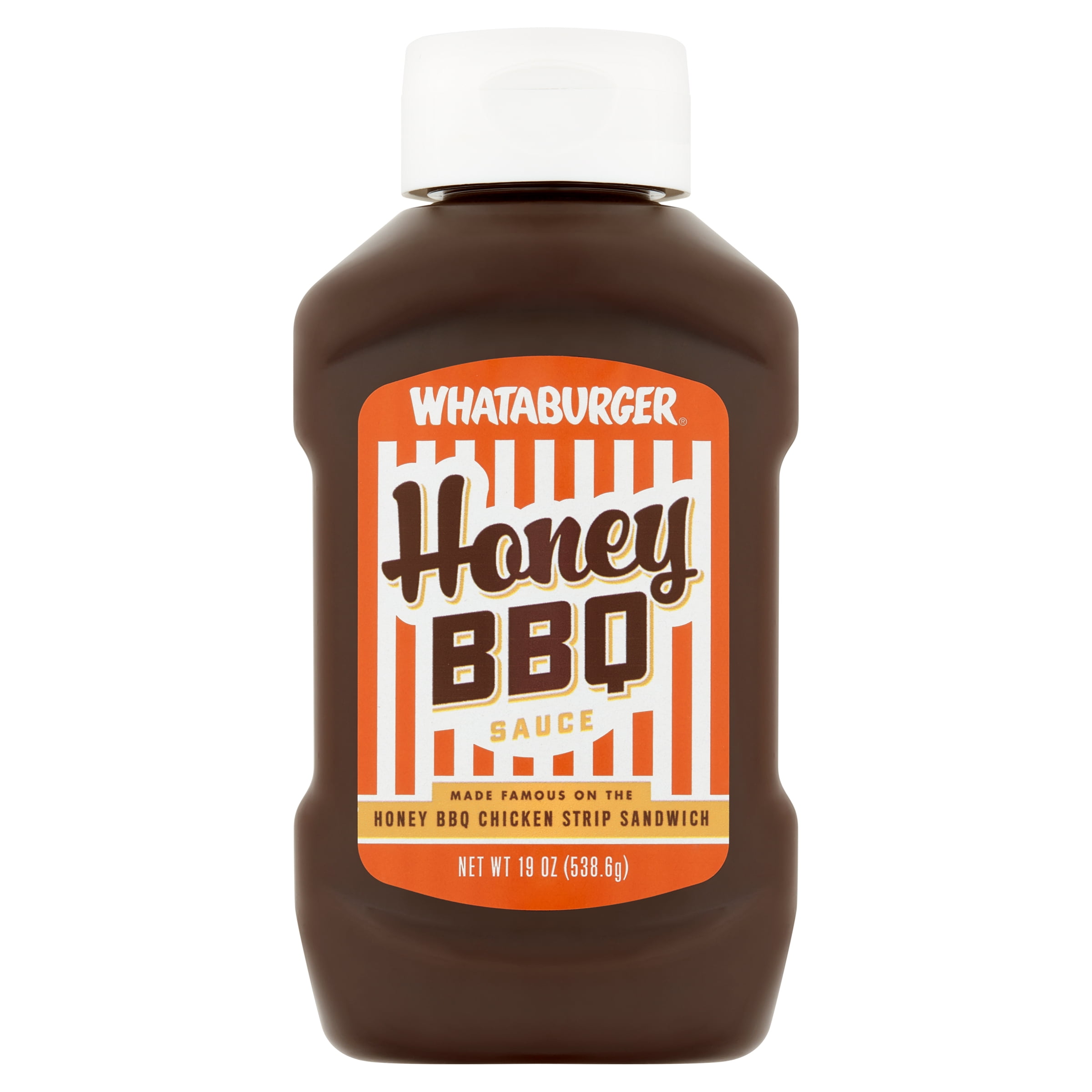 Whataburger Honey BBQ Sauce 19 oz Bottle Walmart