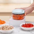 thumbnail image 2 of Belscoop Manual Vegetable Chopper and Dicer, Stainless Steel Blades, 2 of 5