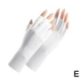 thumbnail image 3 of Women Fingerless Sun Protection Gloves Half Finger Anti-UV Sof' Gloves, 3 of 10