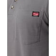 thumbnail image 6 of Wrangler Workwear Men's Short Sleeve Pocket Henley T-Shirt, Sizes S-5XL, 6 of 7