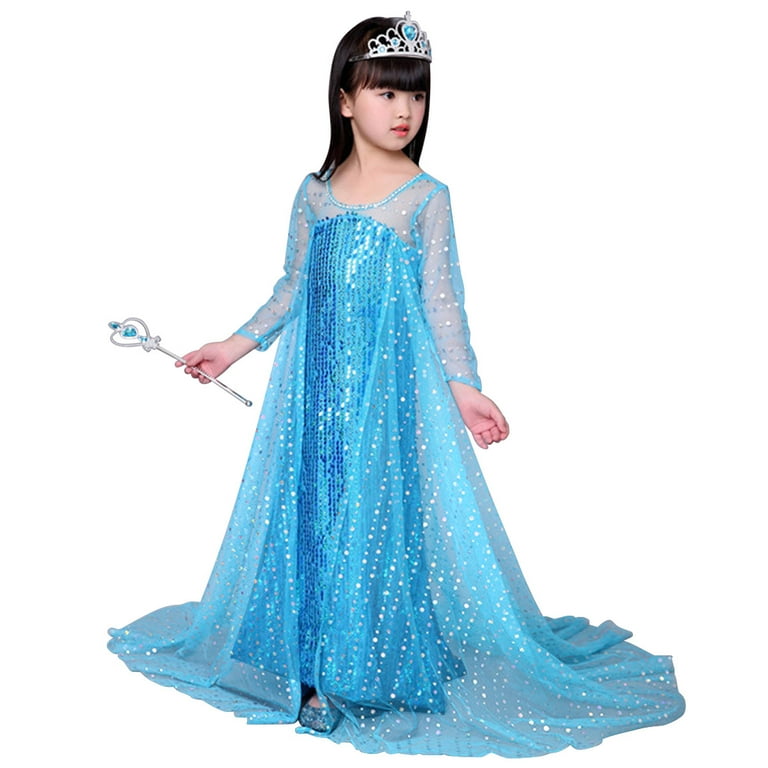 frozen party dress design FROZEN INSPIRED ELSA PRINCESS DRESS