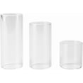 thumbnail image 1 of HUGFEGWE Glissière pour Guitare, Ensemble de 3 Pcs Glissières en Verre Accessoire d'Instrument de Jeu Musical pour Guitare Basse Ukulélé Glissière CJB91-89117, 1 of 9